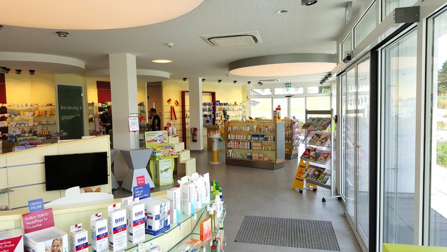 Wegeführung in der Apotheke