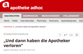 Bericht auf apotheke adhoc